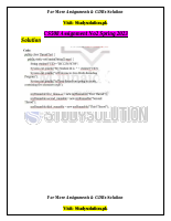 CS508 Assignment No2 Spring 2023.pdf
